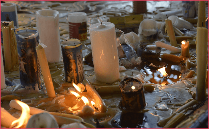 キャンドルの正しい扱い方