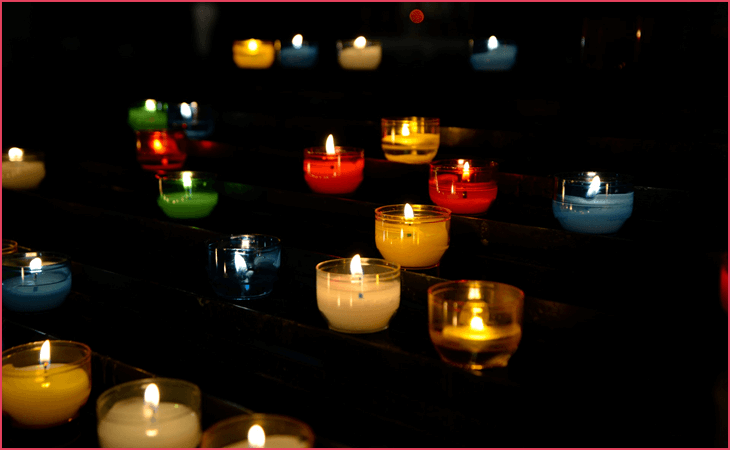 炎の色が変わるキャンドルの作り方